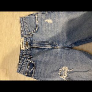 Reformation high rise cigarette size 27